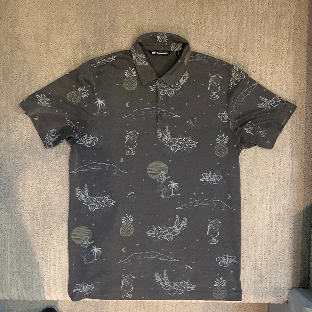 Travis Mathew Golf Polo Size L